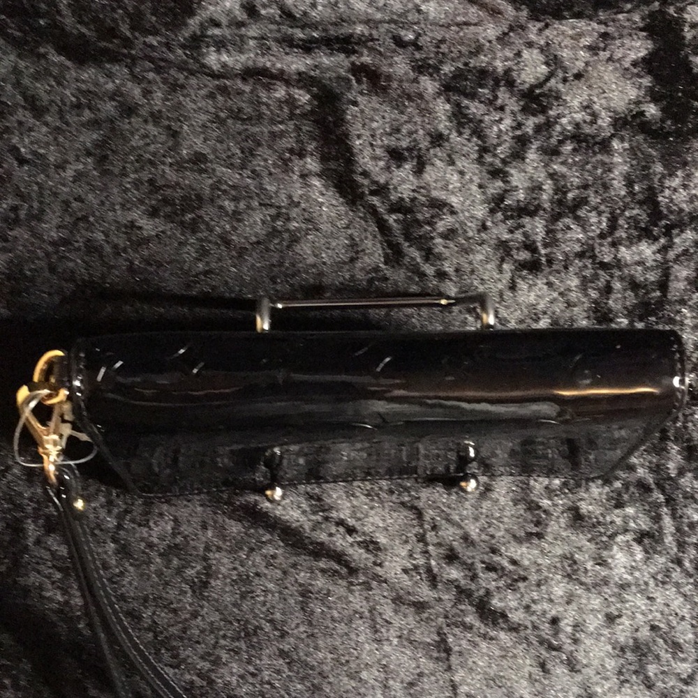 NWT Michael Kors Patent Leather Jet Set Wallet/ Phone Case Wristlet MSRP $178 - Picture 8 of 12